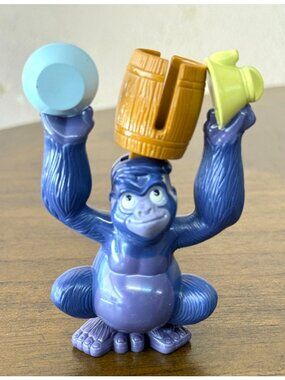 Vintage Disney Tarzan McDonalds Happy Meal Toy Wind Up Gorilla Monkey